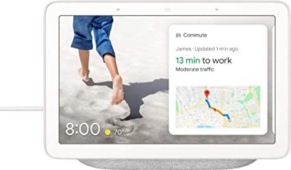 Google Assistant Vocal Nest Hub Galet